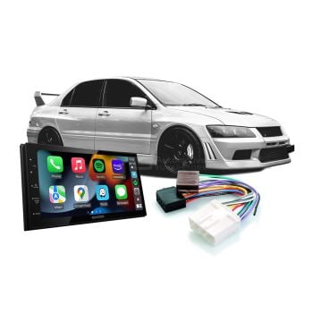 Mitsubishi Evolution 7/8/9 2001-2007 Apple CarPlay Android Auto Head Unit Upgrade Kit