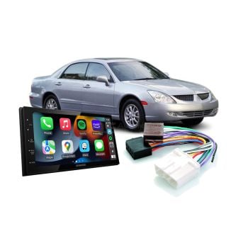 Mitsubishi Verada 2000-2005 non-Navigation Apple CarPlay Android Auto Head Unit Upgrade Kit