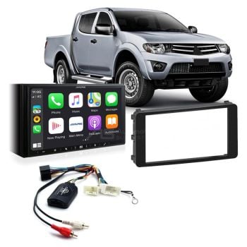 Mitsubishi Triton 2015 MN GL GLX GLX-R Apple CarPlay Android Auto Head Unit Upgrade Kit