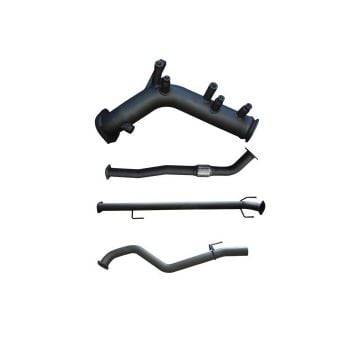 Manta Exhaust 3" Turbo Back/DPF Delete with Cat Delete/Muffler Delete fits Toyota GUN125 MKTY0340
