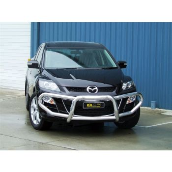 ECB Black Ripple Midi Tube Bar fits Mazda CX-7 11/09-2012 MMA39SYB