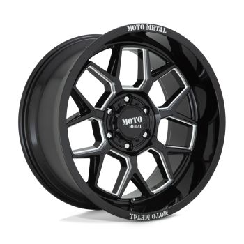 Moto Metal MO803 BANSHEE 20x10 5x139.7 -18 Offset Black Wheel