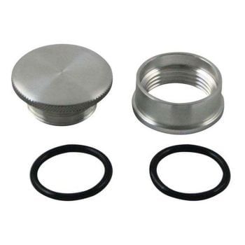Moroso Weld-On Filer Cap Kit Aluminium 1-1/4"-12 UNF Threads 1.5" OD MO85282