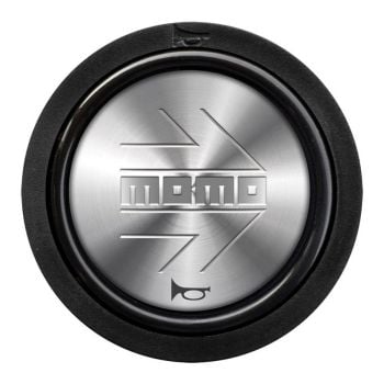 MOMO Arrow Silver Flat Lip 2P Steering Wheel Horn Button