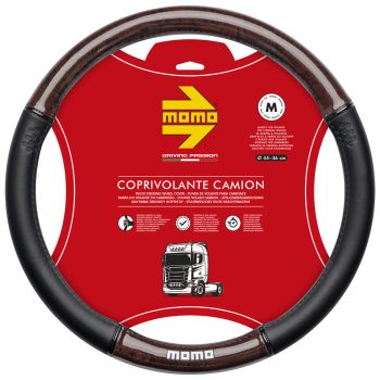 MOMO Truck Luxury Wood Steering Wheel Cover Medium