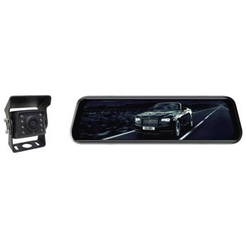Mongoose MCM96P 9.6" Full HD Replacement Mirror Monitor and Heavy Duty Camera Kit