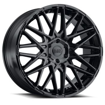 Black Rhino Morocco 20x9 6x139.7 +40 Offset Black Wheel