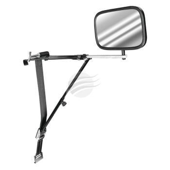 Jaylec MR0001 Caravan Towing Mirror with Strut Mounts On Rh and LH Doors