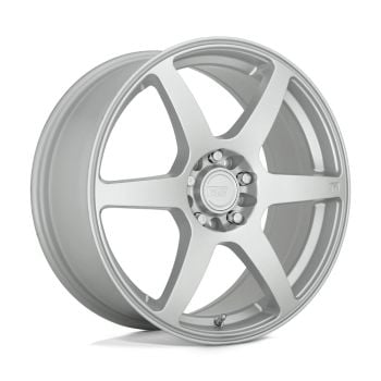 Motegi MR143 CS6 16x7 4x100/4x114.3 +40 Offset Silver Wheel