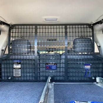 MSA 4x4 31001 Cargo Barrier fits Toyota Land Cruiser 200 Series