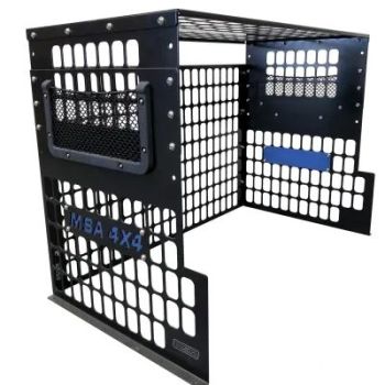 MSA 4x4 Straight Side Slide Fridge Barrier FBSL40SIDEN