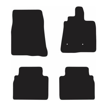 RubberTree Executive Rubber Car Floor Mats fits Mitsubishi Pajero 2 Door 06-21 MT046TPR