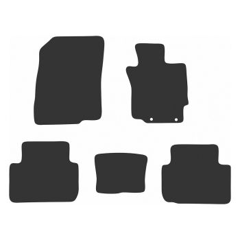 RubberTree Executive Rubber Car Floor Mats fits Mitsubishi Eclipse Cross 2021-on MT072-01TPR