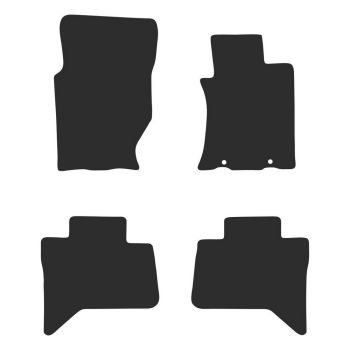 RubberTree Luxury Carpet Car Floor Mats fits Mitsubishi Triton Dual Cab 2024-on MT091LXBL