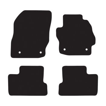 RubberTree Luxury Carpet Car Floor Mats fits Mazda 3 Hatch 09-13 MZ008LXBL
