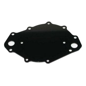 Meziere Big Block Ford 429/460 Backing Plate Black Finish mates to WP108/WP308 Pump MZWP109S
