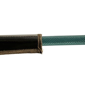 Heat Protection Products Reflect-A-Sleeve Silver 15mm ID x 1.2m x .4mm thick Thermal Heat Shield 550 Degree C 010416