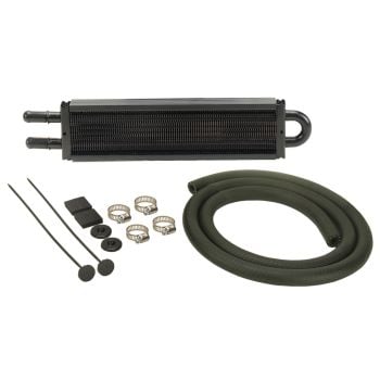 Derale Performance Power Steering Cooler Kit 12-5/8" x 2-1/2" x 3/4" 11/32" Barb 13200