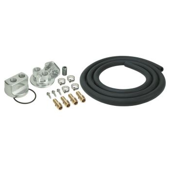 Derale Performance Oil Filter Relocation Kit 20x1.5mm Oil Thread Many Japanese 15718