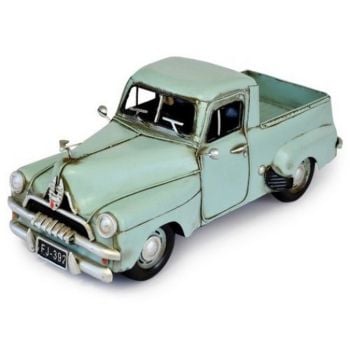 Nostalgic Art Automebelia Metal Collectable FJ Holden Ute Ornament Blue 30240