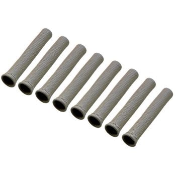 Heat Protection Products Spark Plug Heatshield Insulation Boot Fawn Set 8 Universal 1"Id bends to 90deg 380801