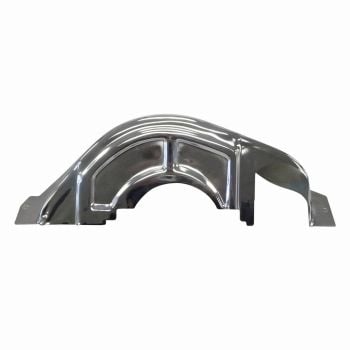 TFI Racing Flywheel Inspection Dust Cover Chev SB to GM Turbo 700R4 Chrome 43103