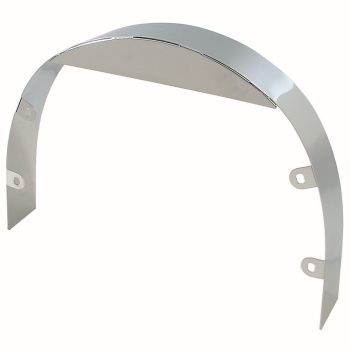 TFI Racing Radiator Fan Shroud Chrome 3" Wide Universal & Mount Hardware 20" Diameter 4348