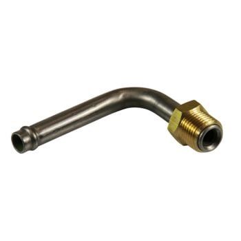 TFI Racing Fuel Fitting Elbow 3/8 Inch OD Tube 5/8 Inch UNF Thread 43702