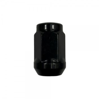 TFI Racing Single Black Acorn Bulge Wheel Nut Close Ended 12mm x 1.25 Thread 19mm Hex 56-002