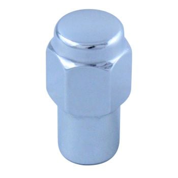 TFI Racing Single Chrome Flat Standard Mag Nut Close Ended 1/2" UNF Thread 21mm Hex 57-601