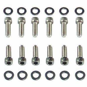 TFI Racing Valve Cover Bolts Holden V8 253-308 Chrome Socket Head fits Steel Covers-Set 8751T