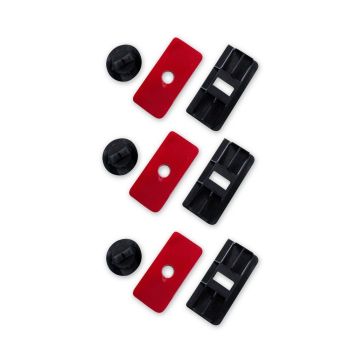 TFI Racing Aunger Louvre Fitting Kit Rear Louvre Mounting Clips set of 3 LAT3 LAT3