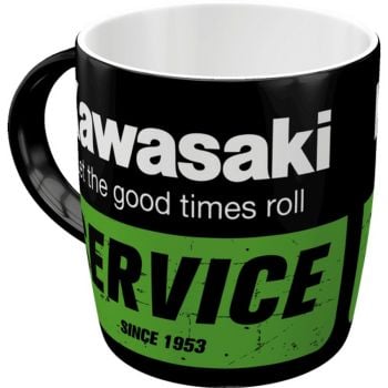 Nostalgic Art 330ml Ceramic Mug Kawasaki Service NA43085
