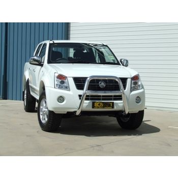 ECB Polished Nudge Bar Series 2 fits Holden Rodeo RA DX/LX Flares 03/03-12/06 NB6H52SYP