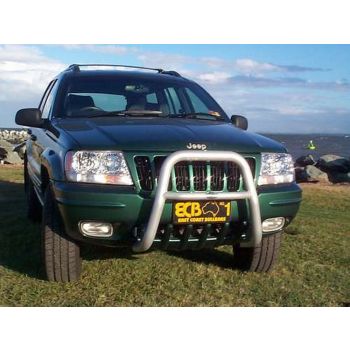 ECB Black Ripple Nudge Bar Series 2 fits Jeep Grand Cherokee 06/99-06/05 NB6J50SYB