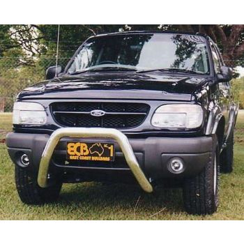 ECB Silver Hammertone Nudge Bar fits Ford Explorer 06/99-09/01 NBF50SYZ