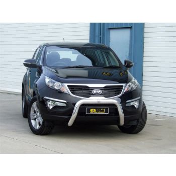 ECB Textura Black Nudge Bar fits Kia Sportage Series 1 01/10-04/15 NBK60SYM