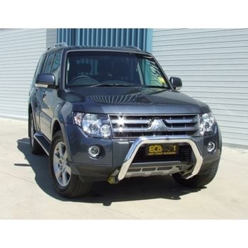 ECB Black Ripple Nudge Bar fits Mitsubishi Pajero NS 11/06-11/08 NBM71SYB