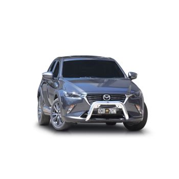 ECB Black Ripple Nudge Bar fits Mazda CX-3 Maxx 02/17-On NBMA60SYB