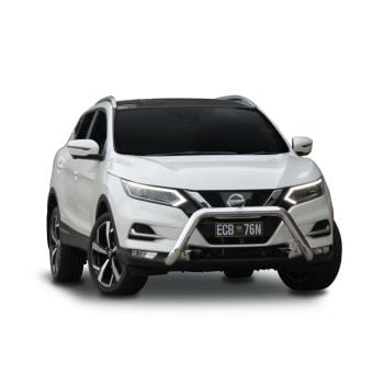 ECB Textura Black Nudge Bar fits Nissan Qashqai SERIES 2 & 3 09/17-05/22 NBN220SYM