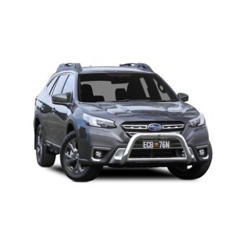 ECB Textura Black Nudge Bar fits Subaru Outback 12/20-On NBS103SYM