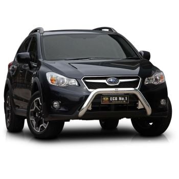 ECB Black Ripple Nudge Bar fits Subaru XV 11/12-04/17 NBS80SYB