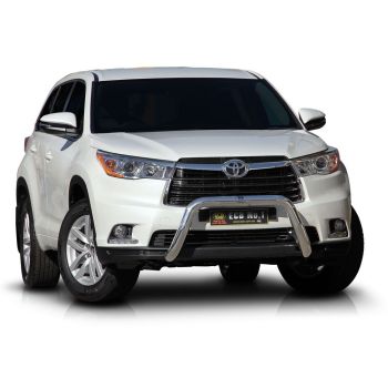 ECB Polished Nudge Bar fits Toyota Kluger 03/14-10/16 NBT32SYP