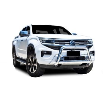 ECB Black Ripple Nudge Bar fits Volkswagen Amarok 12/22-On NBV49SYB