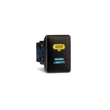 Bushranger NHWA04900CAWL In-Cabin OEM Style Switch Work Light Vertical Aftermarket fits Ford Ranger/Raptor 2015-on