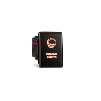 Bushranger NHWA04C100RRDL In-Cabin OEM Style Switch Driving Light Vertical Factory Blank fits Holden Colorado/Isuzu D-Max/MUX 12-19