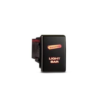 Bushranger NHWA04C100RRLB In-Cabin OEM Style Switch Light Bar Vertical Factory Blank fits Holden Colorado/Isuzu D-Max/MUX 12-19