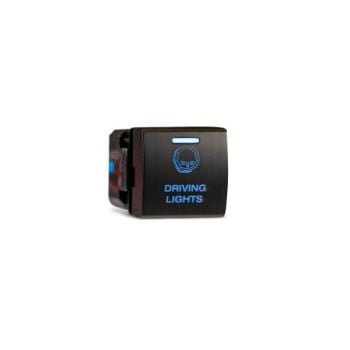 Bushranger NHWA04T100LLDL In-Cabin OEM Style Switch Driving Light Square Factory Blank fits Toyota 300 Series 2022-on