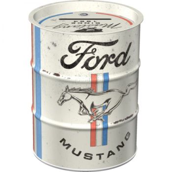Nostalgic Art Money Box Oil Can Ford Mustang NA31510