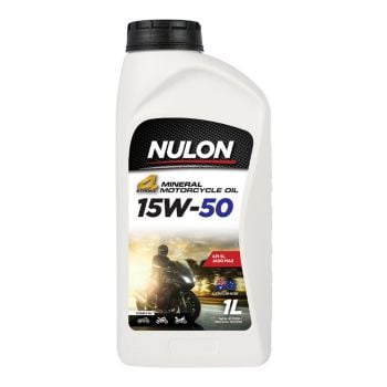 Nulon 4 Stroke Mineral 15W-50 Motorcycle Oil 1L MC15W50-1